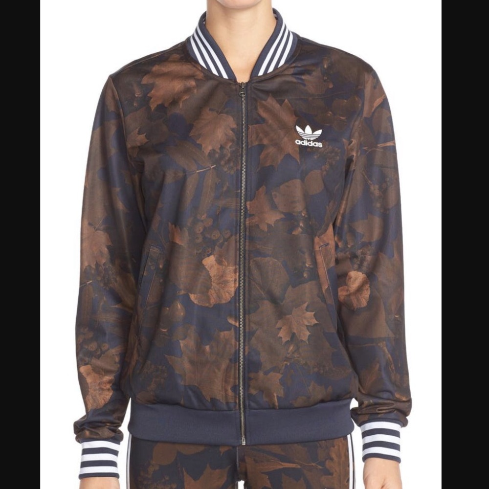 Adidas leaf track jacket